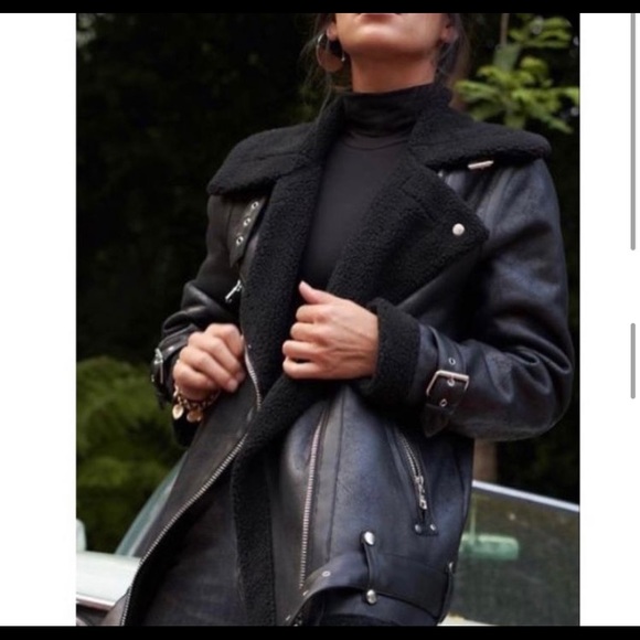 Avec Les Filles Sherpa Jacket - Picture 1 of 2